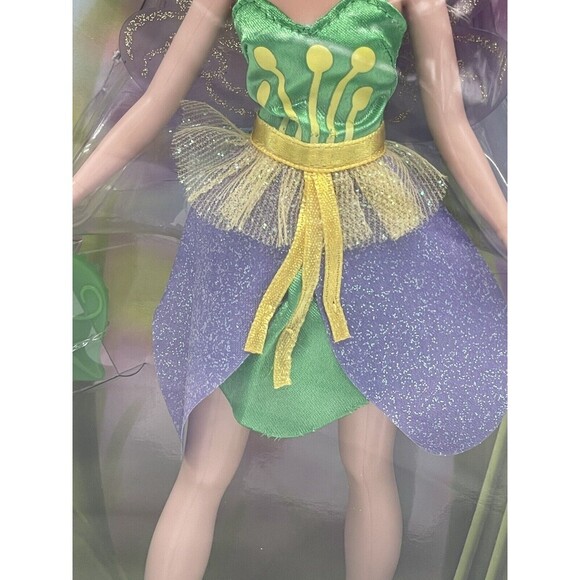 2012 JAKKS PACIFIC DISNEY FAIRIES DOLL TINK VIOLET FLOWER NEW IN BOX - Picture 13 of 16